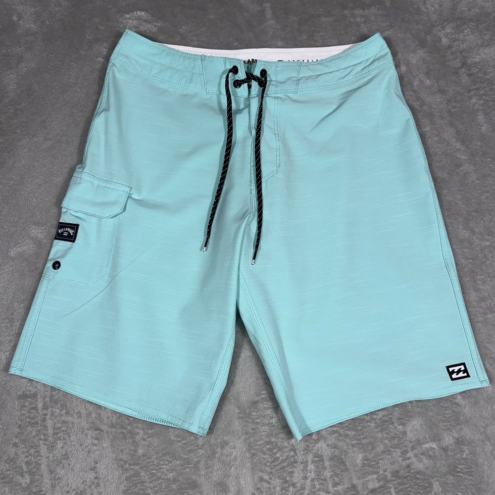 Billabong Recycler Allday Pro Board Shorts Mens‎ 29 Aqua Swim Trunks Surf